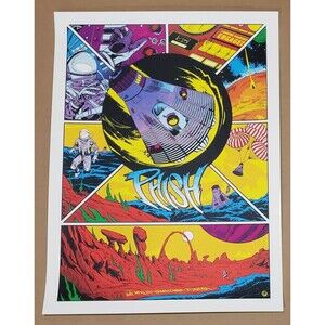 Phish Poster 2024 Chaifetz Arena St Louis Missouri Johnny Dombrowski